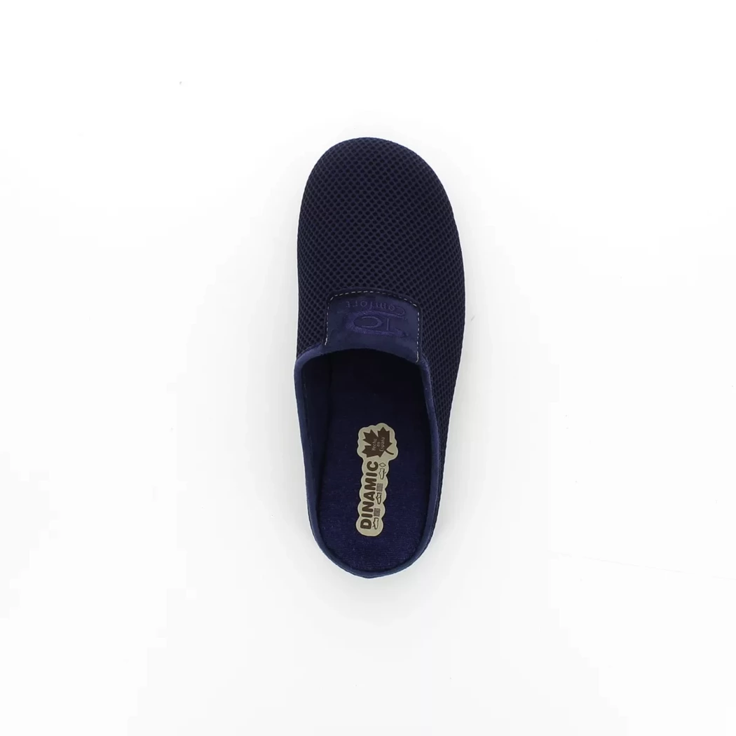 Image (6) de la chaussures Dinamic - Mules et Sabots Bleu en Textile