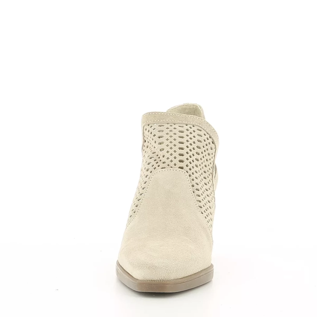 Image (5) de la chaussures Miss Boho - Escarpins Beige en Cuir nubuck