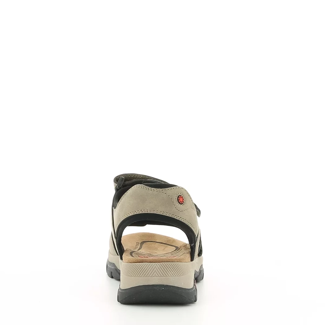Image (3) de la chaussures Relife - Sandales et Nu-Pieds Taupe en Cuir synthétique