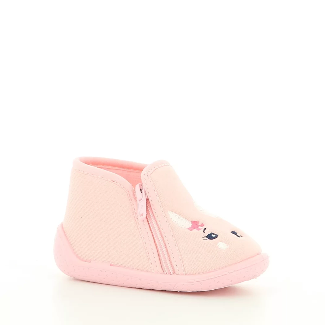 Image (1) de la chaussures Bossi - Pantoufles et Chaussons Rose en Textile