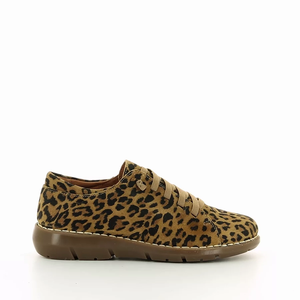 Image (2) de la chaussures Diabolo Studio - Baskets Marron en Cuir