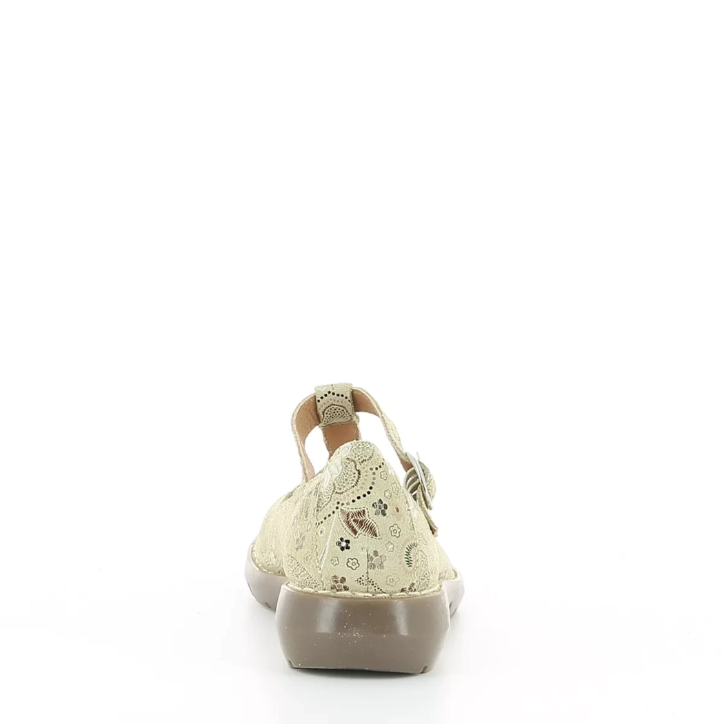 Image (3) de la chaussures Diabolo Studio - Ballerines Beige en Cuir