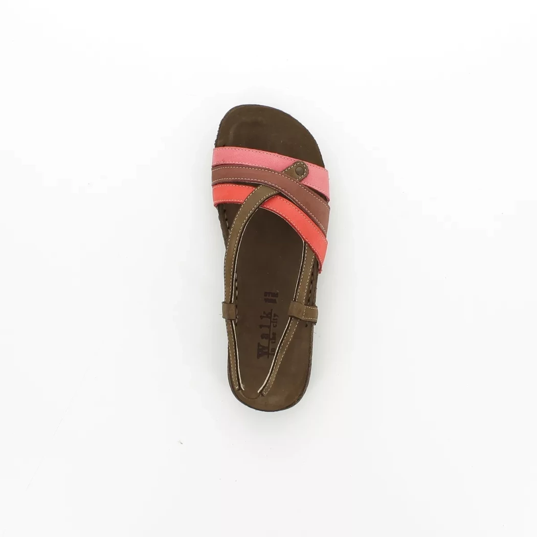 Image (6) de la chaussures Calba - Sandales et Nu-Pieds Taupe en Cuir