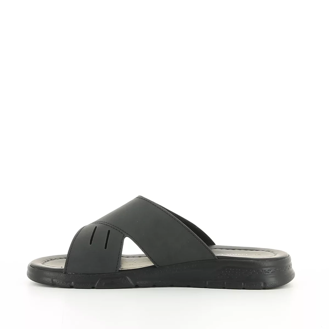 Image (4) de la chaussures Enrico Azzi - Mules et Sabots Noir en Cuir synthétique
