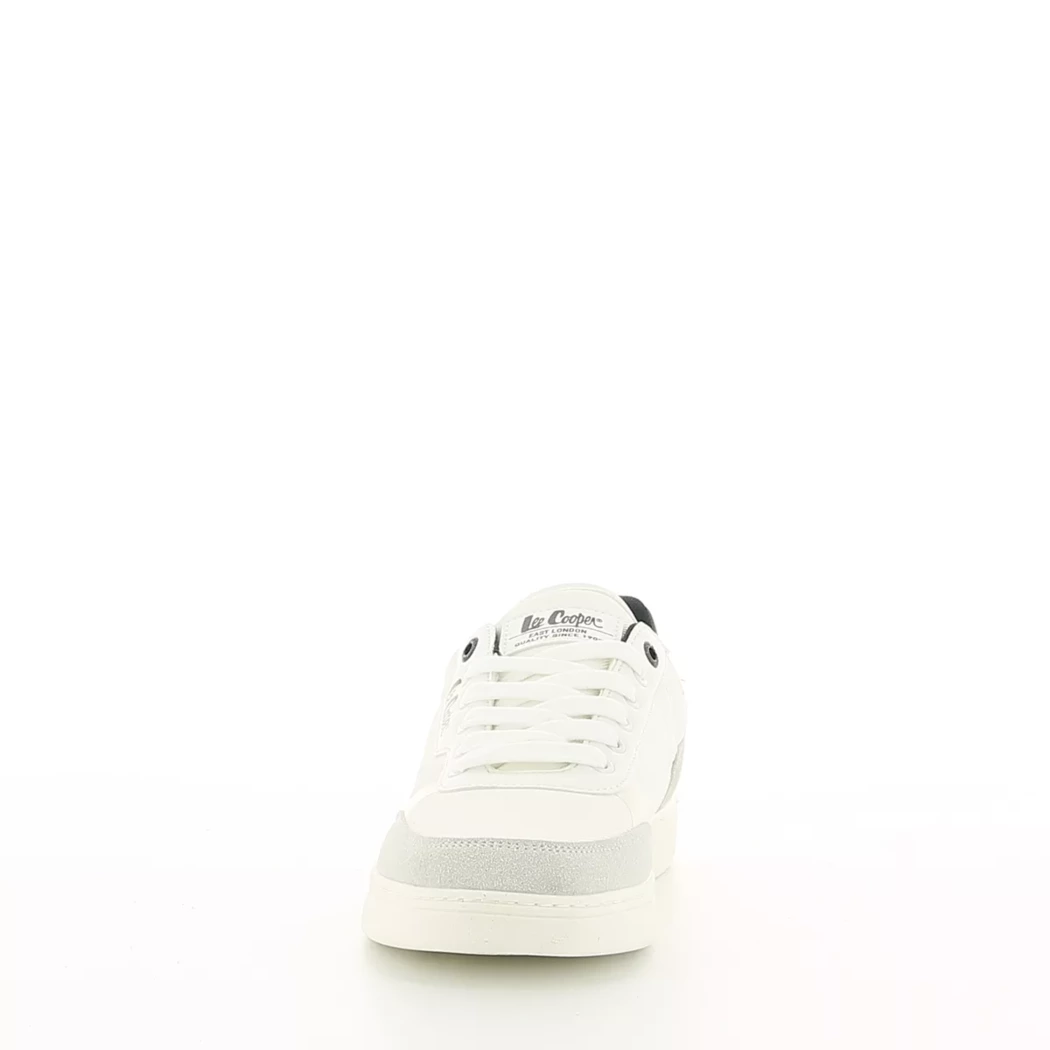 Image (5) de la chaussures Lee Cooper - Baskets Blanc en Cuir synthétique