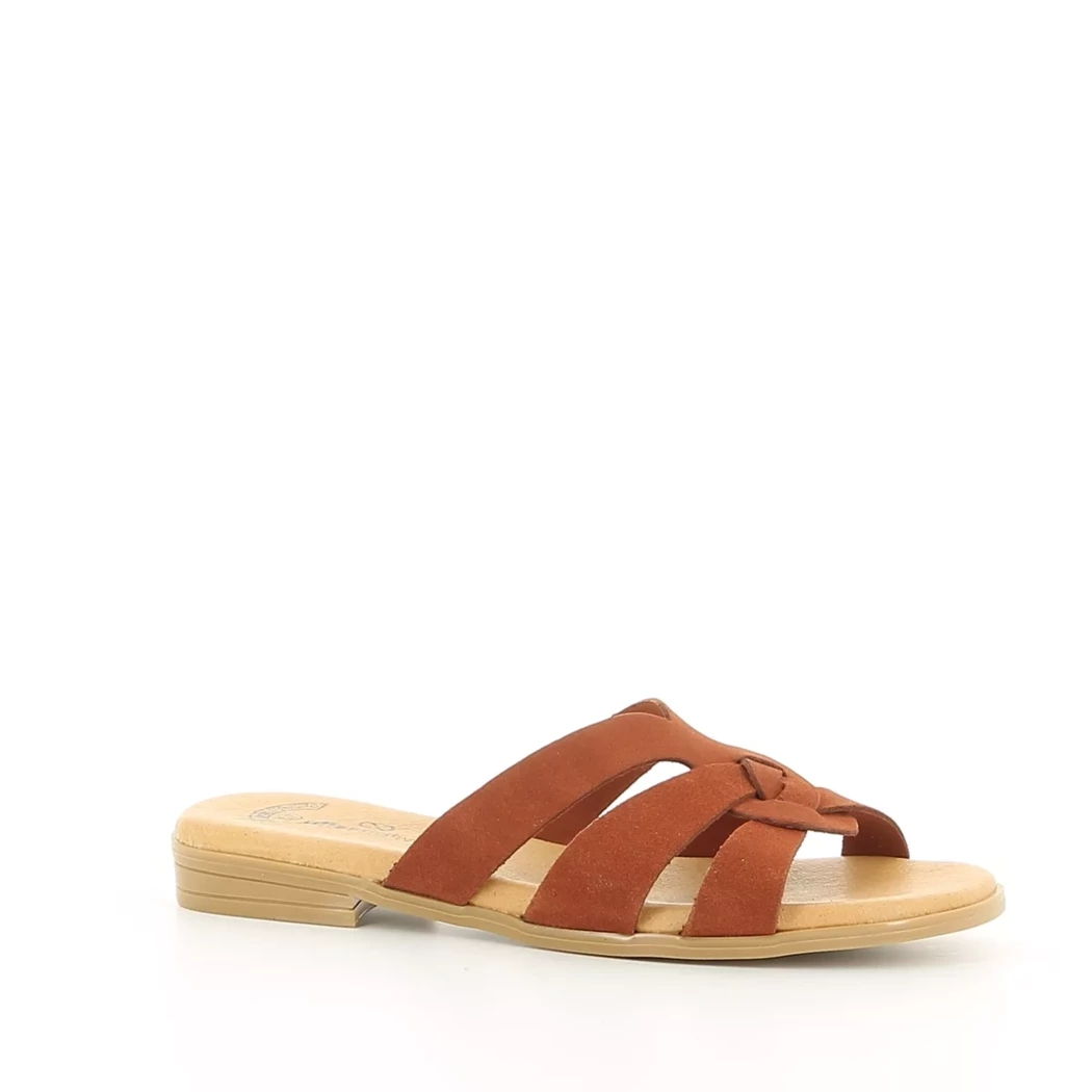 Image (1) de la chaussures Alter Native - Mules et Sabots Cuir naturel / Cognac en Cuir nubuck