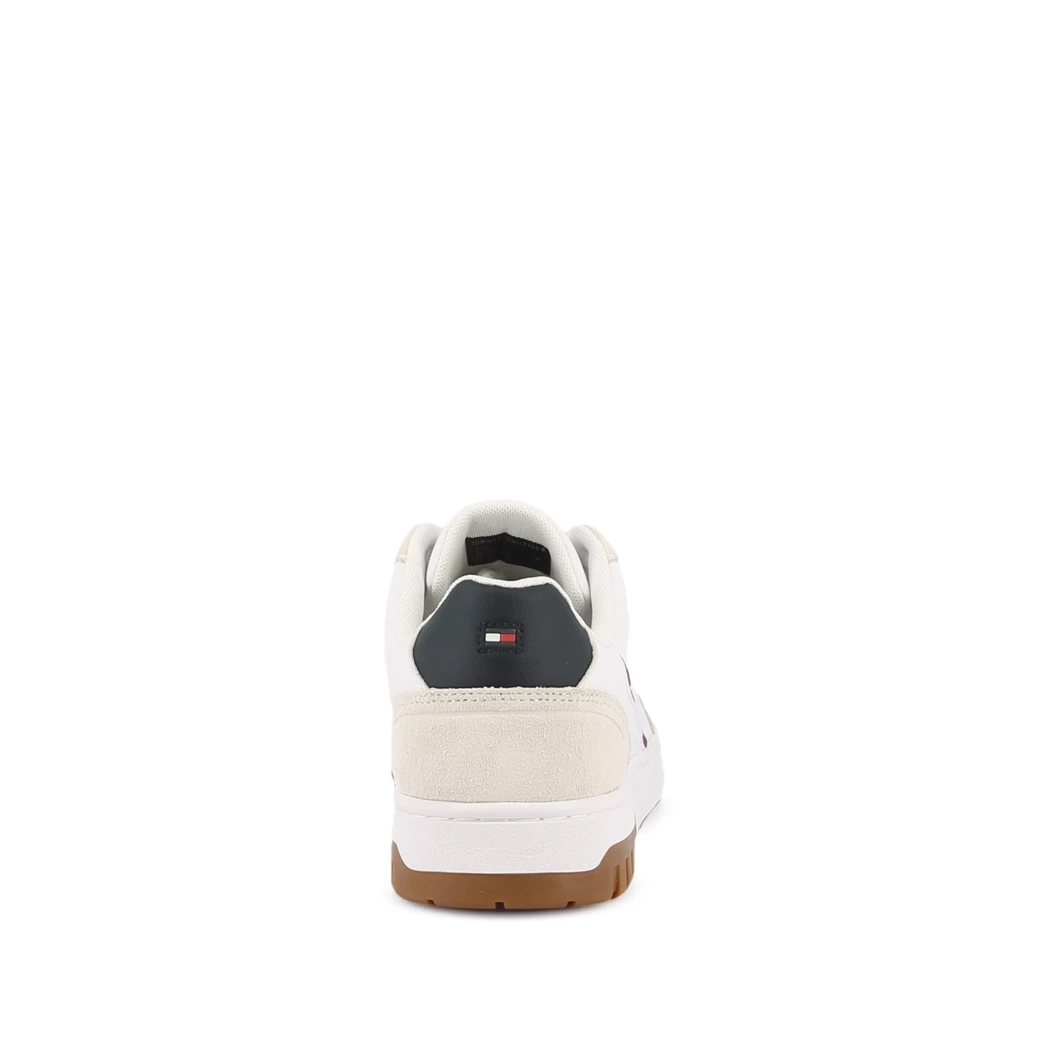 Image (3) de la chaussures Tommy Hilfiger - Baskets Blanc en Cuir