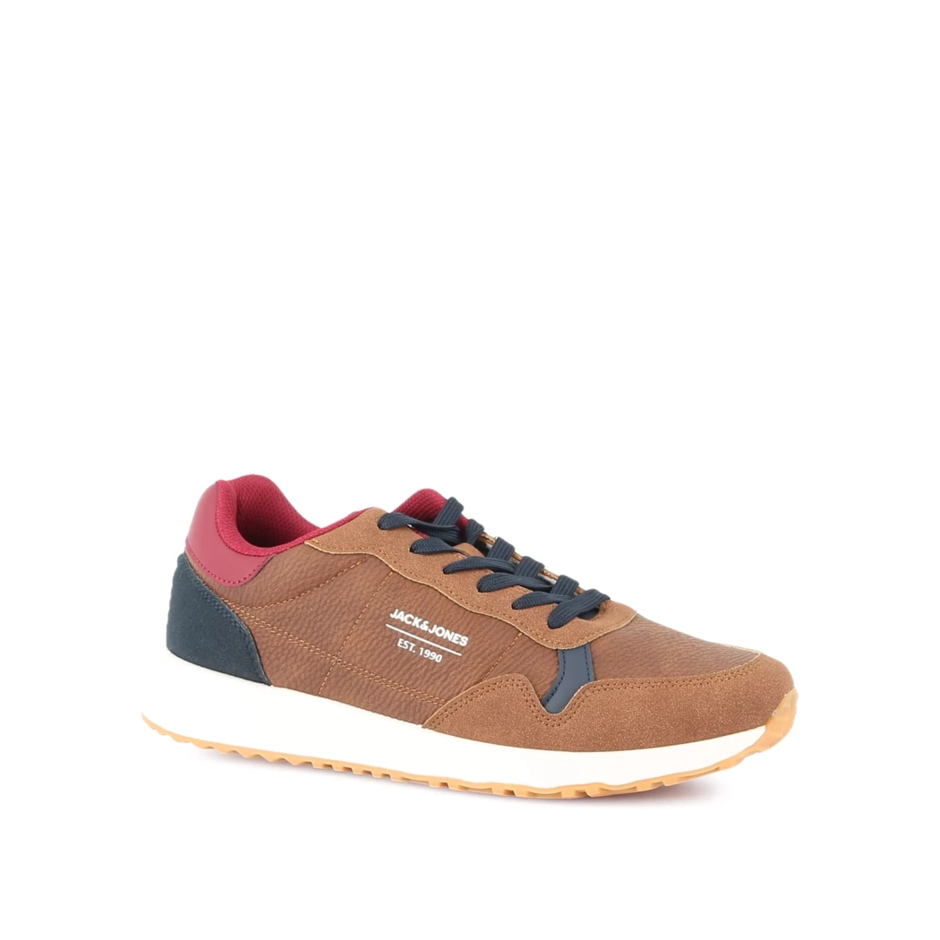 Image (1) de la chaussures Jack & Jones - Baskets Cuir naturel / Cognac en Multi-Matières
