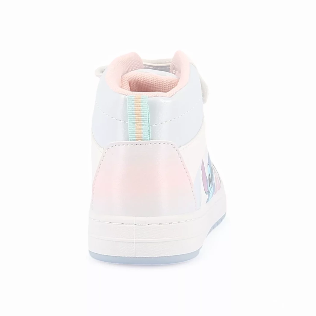 Image (3) de la chaussures Stitch - Baskets Blanc en Cuir synthétique