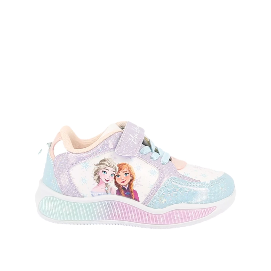 Image (2) de la chaussures Frozen - Baskets Blanc en Cuir synthétique