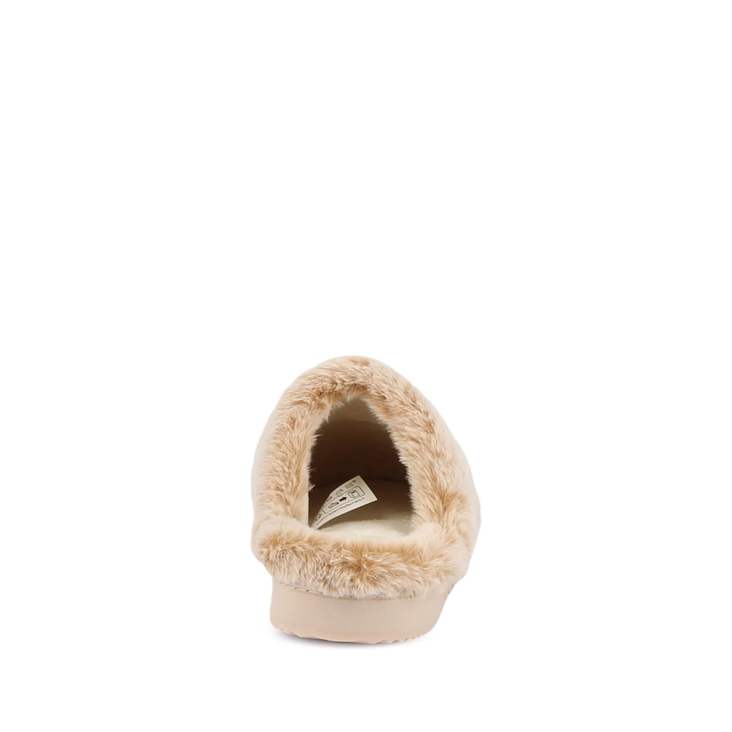 Image (3) de la chaussures Isotoner - Pantoufles et Chaussons Beige en Textile