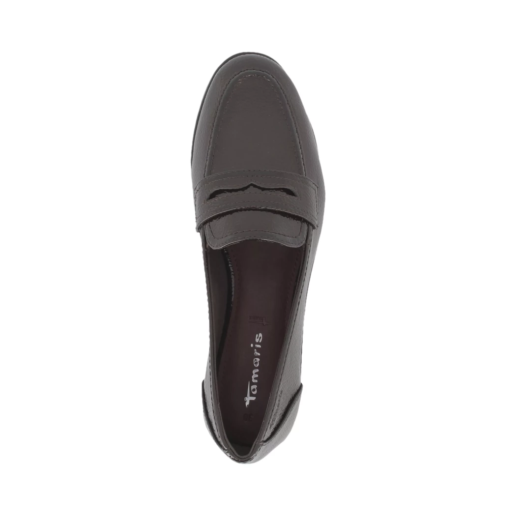 Image (6) de la chaussures Tamaris - Mocassins Marron en Cuir synthétique