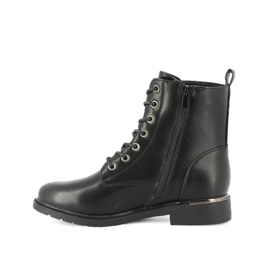 Image (4) de la chaussures Smart Standard - Bottines Noir en Cuir synthétique