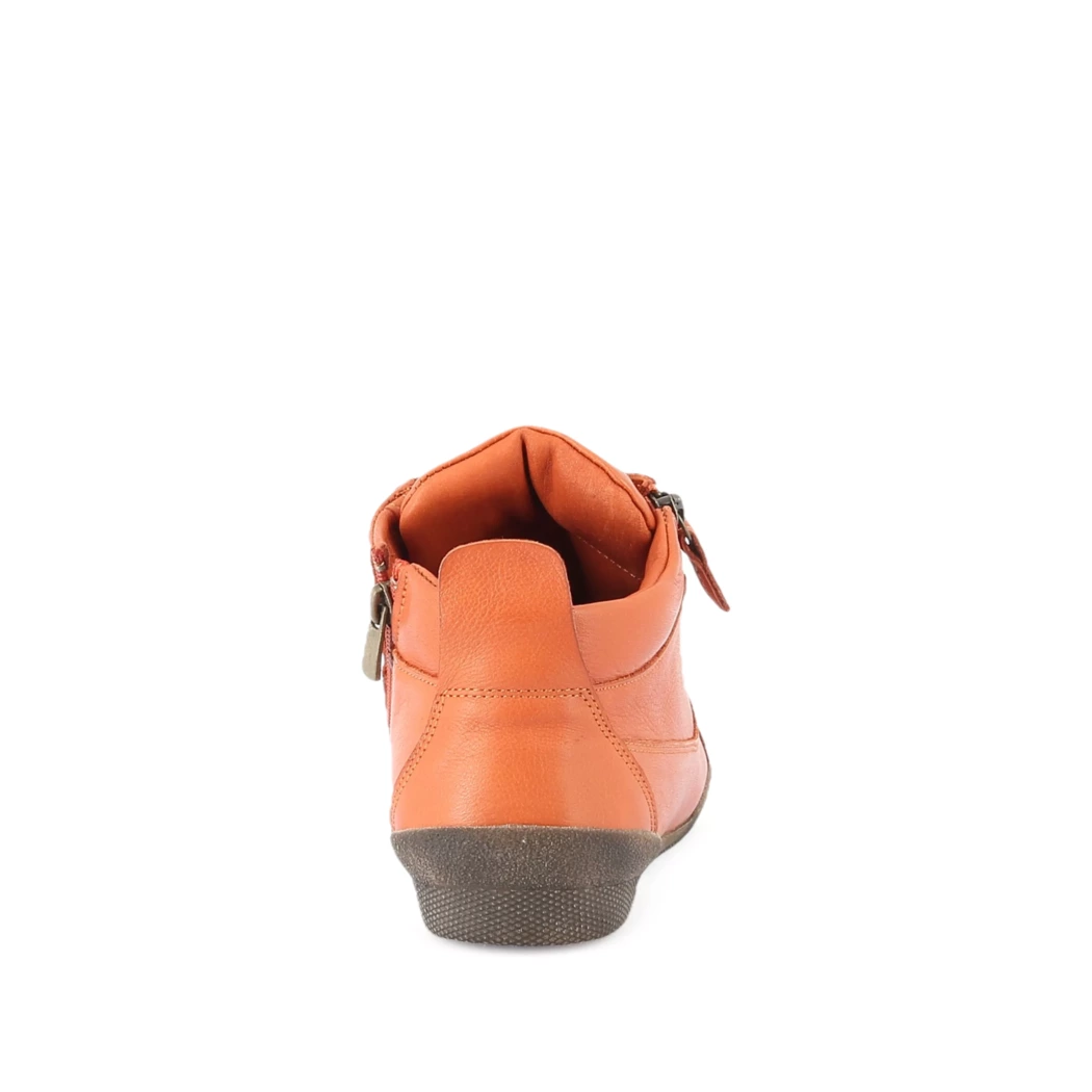 Image (3) de la chaussures Andrea Conti - Bottines Orange en Cuir