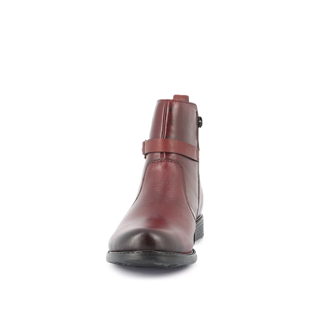 Image (5) de la chaussures Rieker - Boots Bordeaux en Cuir
