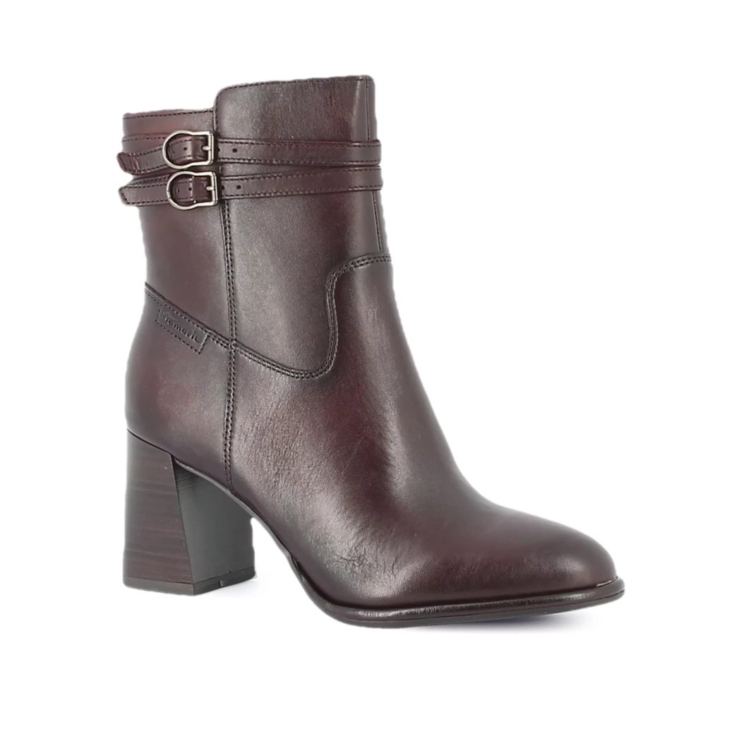 Image (1) de la chaussures Tamaris - Boots Bordeaux en Cuir