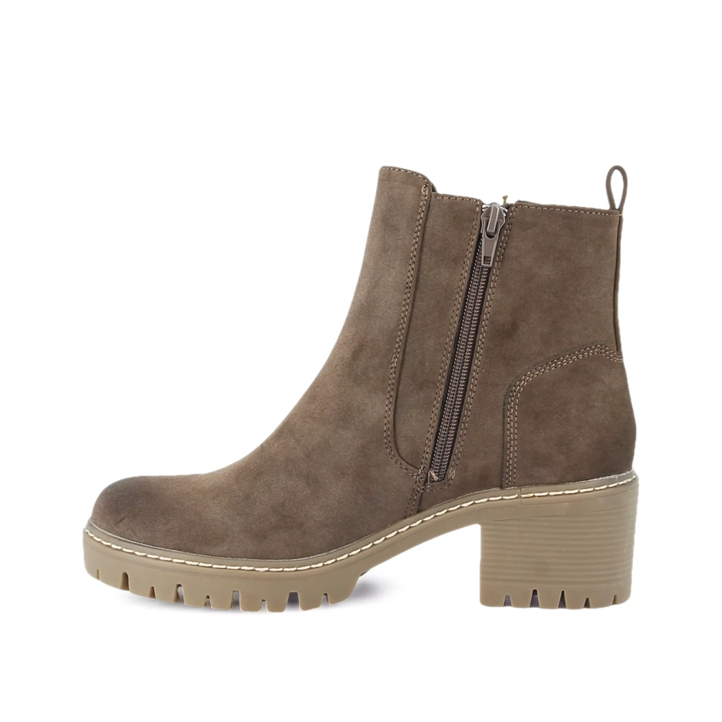 Image (4) de la chaussures Cimarron - Boots Marron en Cuir synthétique