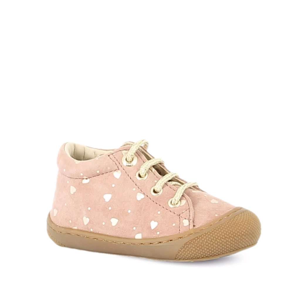 Image (1) de la chaussures Naturino - Bottines Rose en Cuir nubuck