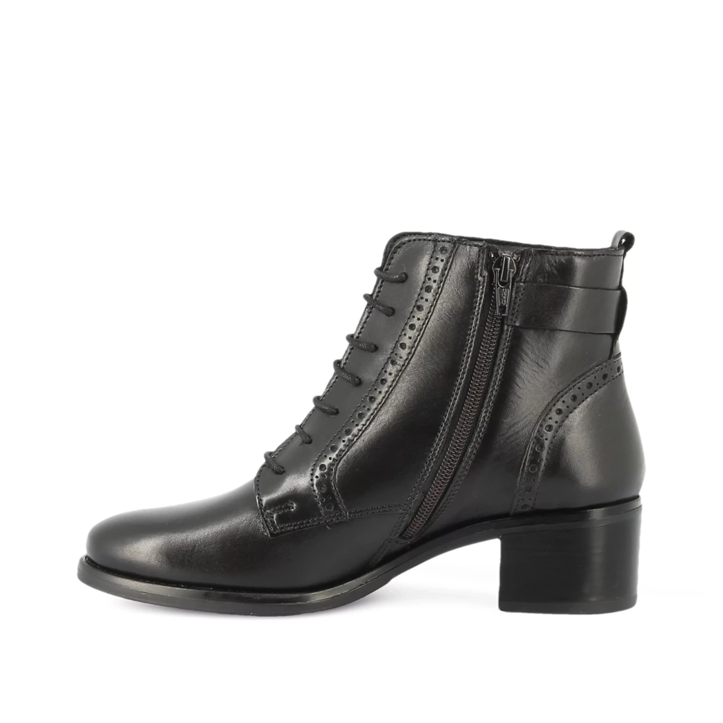 Image (4) de la chaussures Women Office - Bottines Noir en Cuir