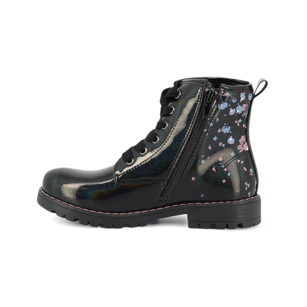 Image (4) de la chaussures Pretty Stories - Bottines Noir en Cuir synthétique