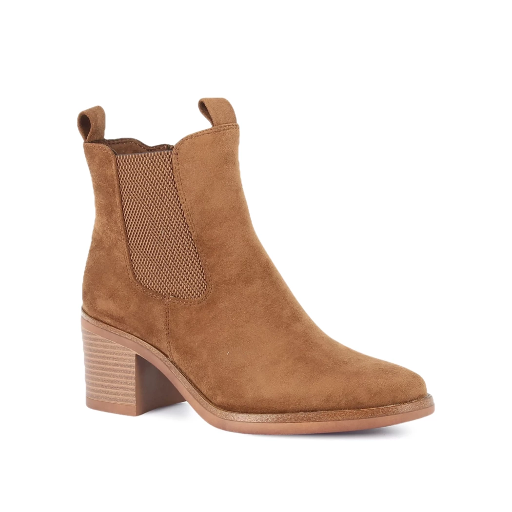Image (1) de la chaussures Marco Tozzi - Boots Cuir naturel / Cognac en Cuir synthétique