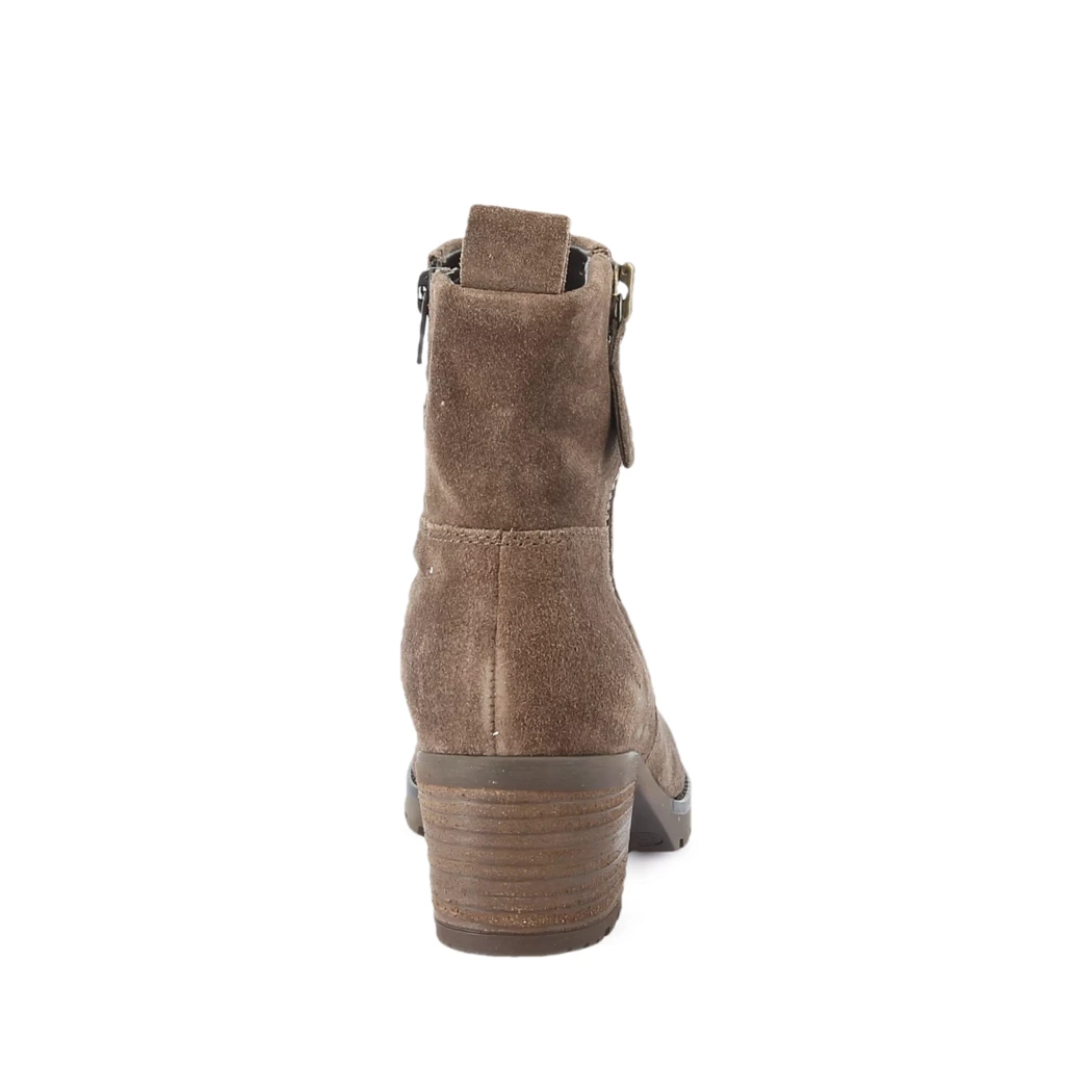 Image (3) de la chaussures Gabor - Boots Marron en Cuir nubuck