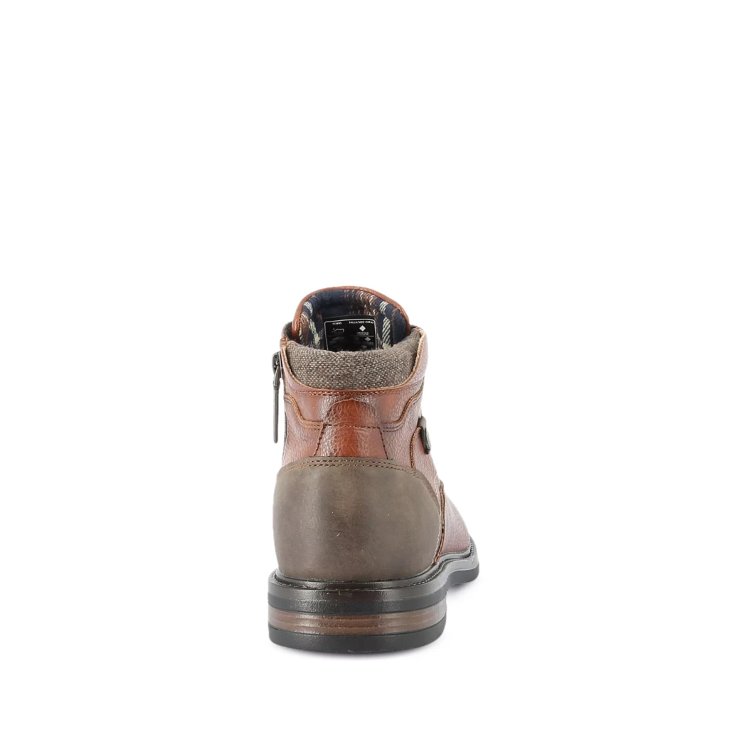 Image (3) de la chaussures Refresh - Bottines Cuir naturel / Cognac en Cuir synthétique