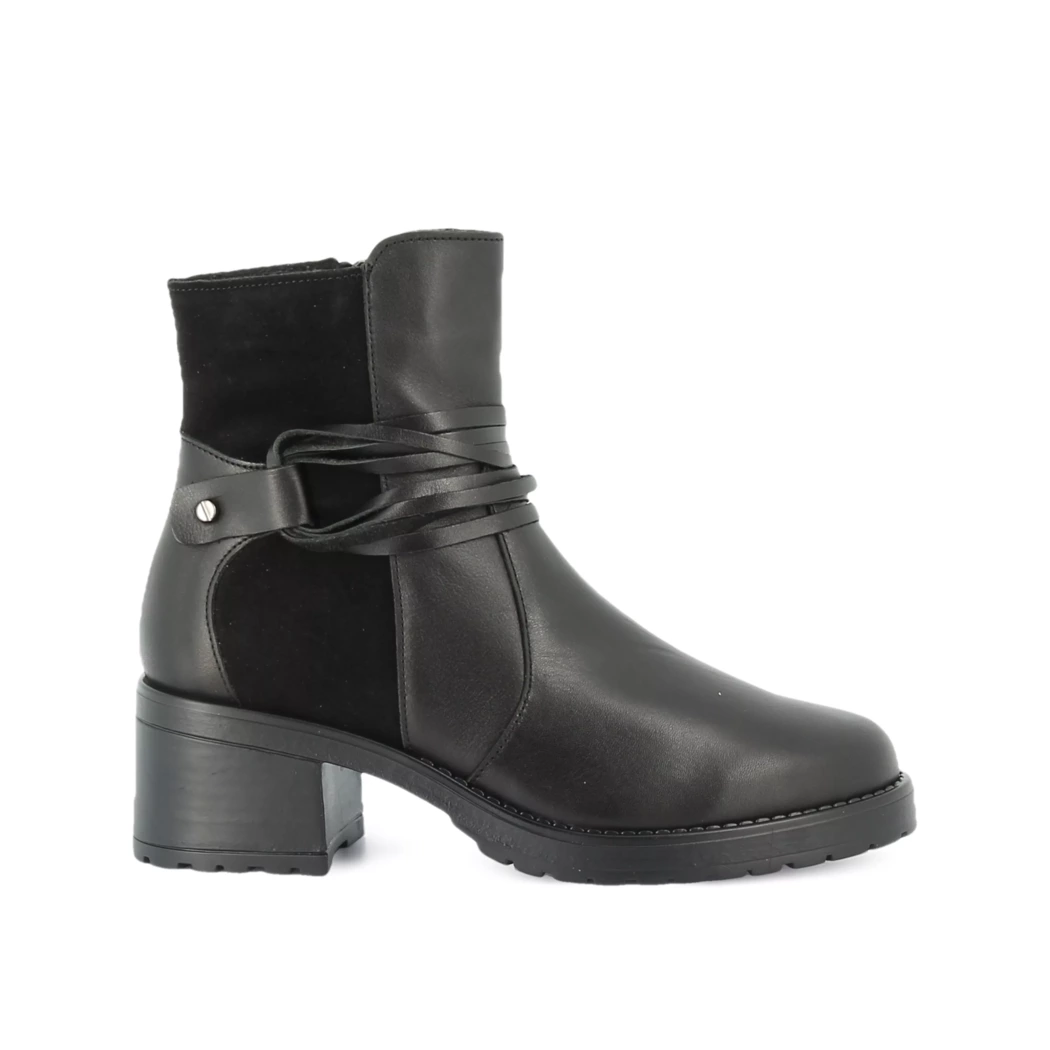 Image (2) de la chaussures Women Office - Boots Noir en Cuir