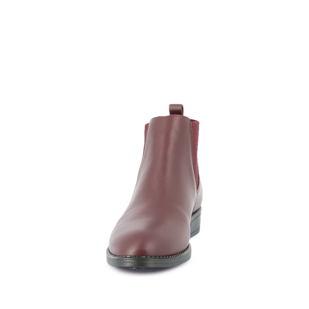 Image (5) de la chaussures Simplement B - Boots Bordeaux en Cuir