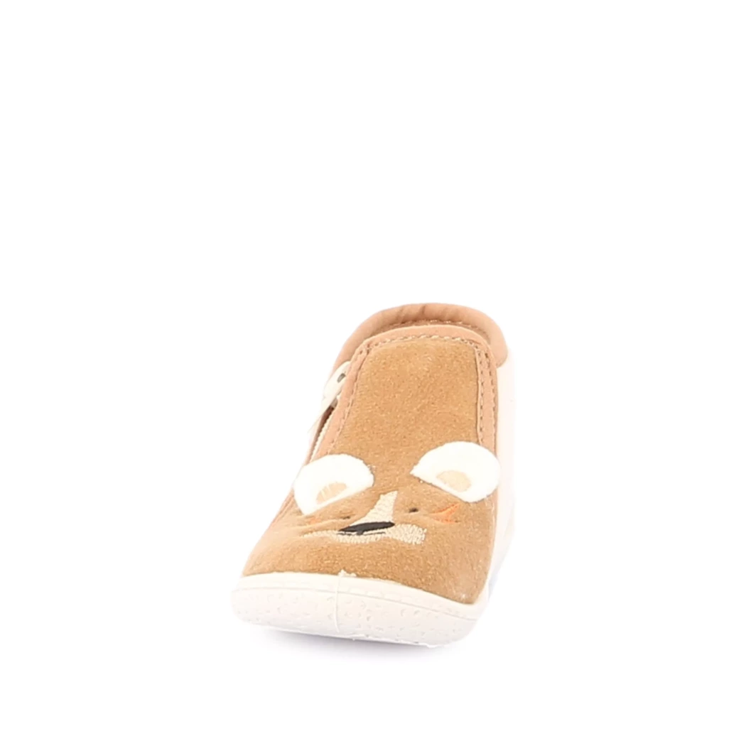 Image (5) de la chaussures Bossi - Pantoufles et Chaussons Cuir naturel / Cognac en Textile
