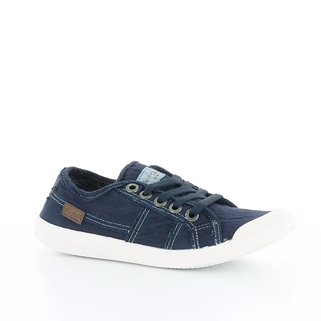 Image (1) de la chaussures Blowfish - Chaussures à lacets Bleu en Textile