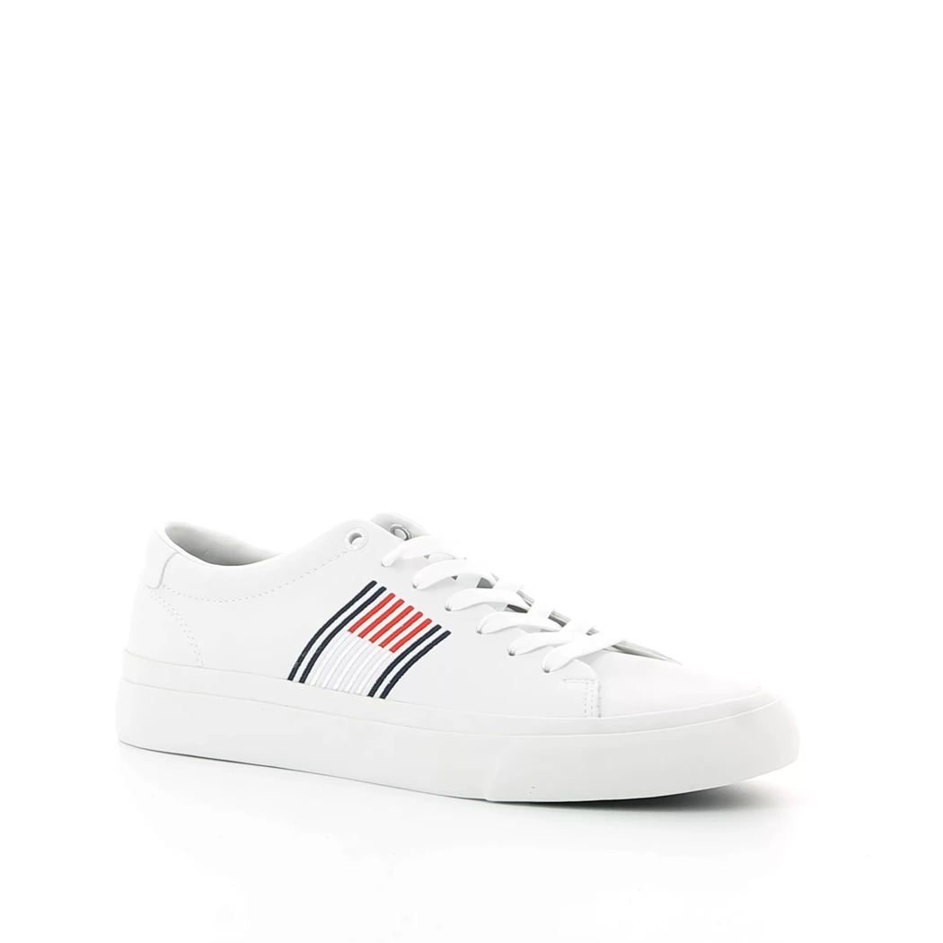 Image (1) de la chaussures Tommy Hilfiger - Chaussures à lacets Blanc en Cuir