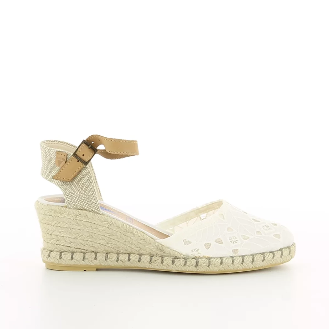 Image (2) de la chaussures Verbenas - Escarpins Blanc en Textile