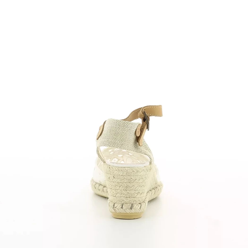 Image (3) de la chaussures Verbenas - Escarpins Blanc en Textile