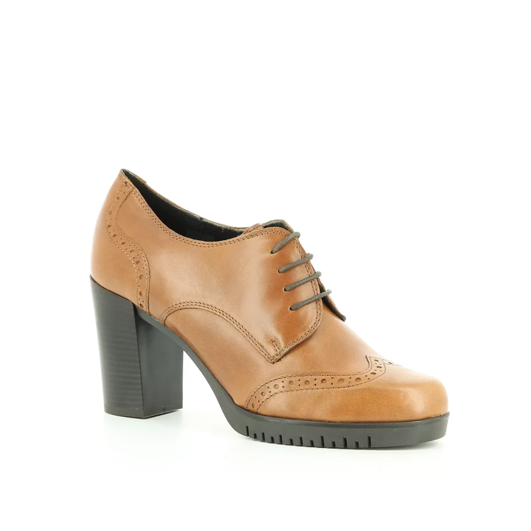 Image (1) de la chaussures Cypres - Chaussures à lacets Cuir naturel / Cognac en Cuir