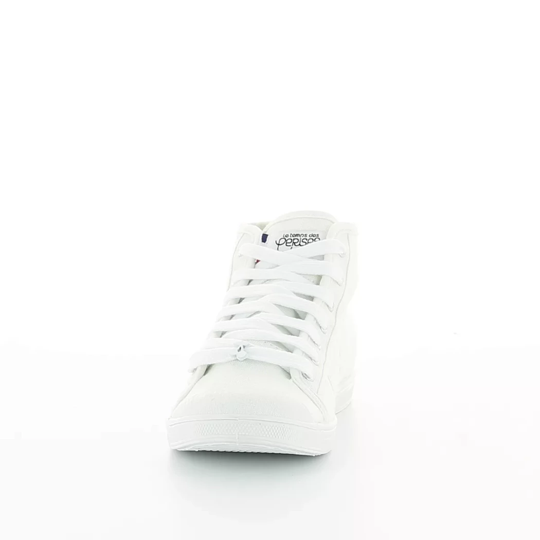 Image (5) de la chaussures Le Temps des Cerises - Bottines Blanc en Textile