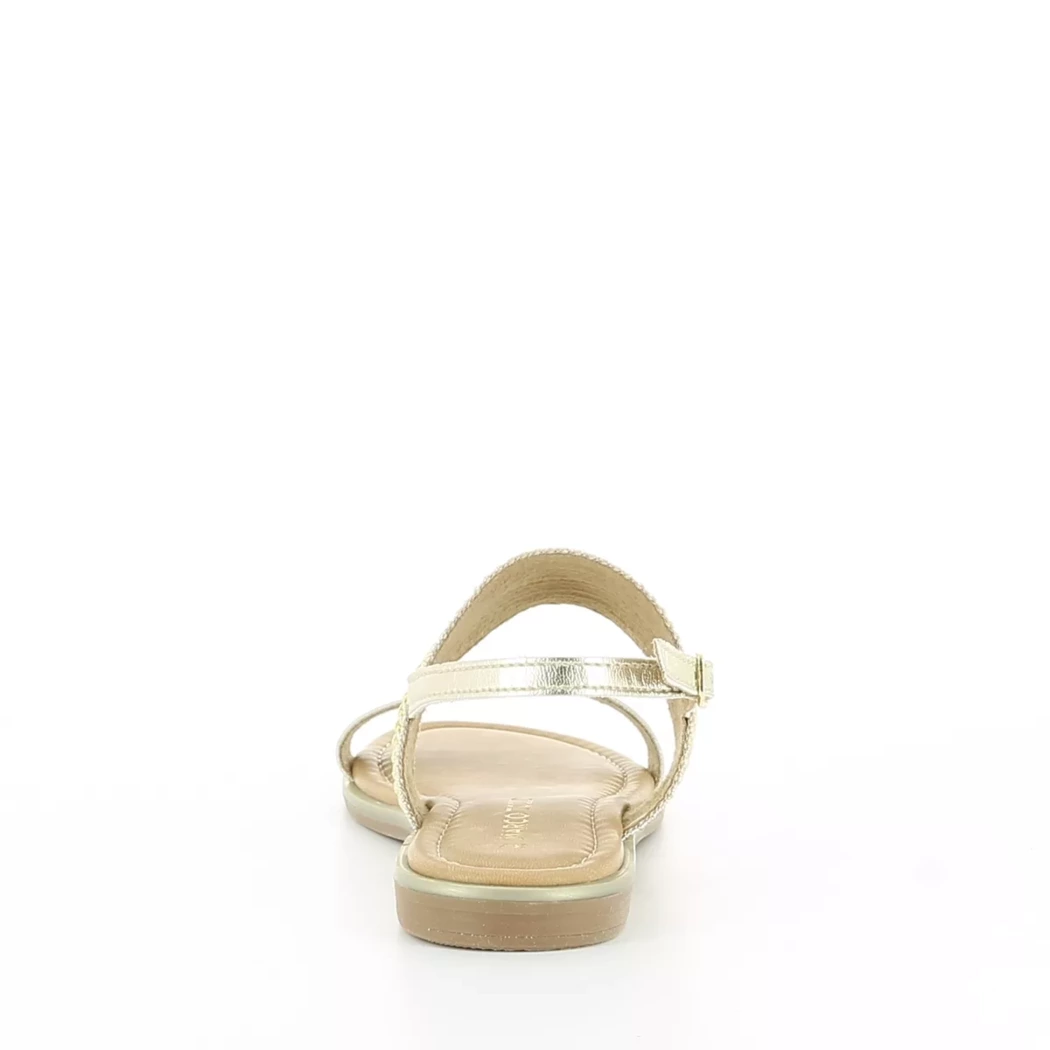 Image (3) de la chaussures Marco Tozzi - Sandales et Nu-Pieds Or / Bronze / Platine en Cuir synthétique