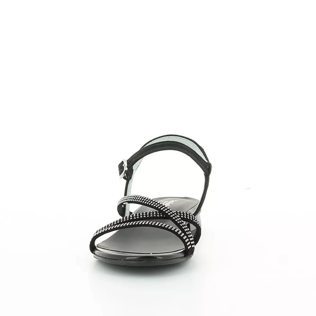 Image (5) de la chaussures Nero Giardini - Sandales et Nu-Pieds Noir en Cuir nubuck