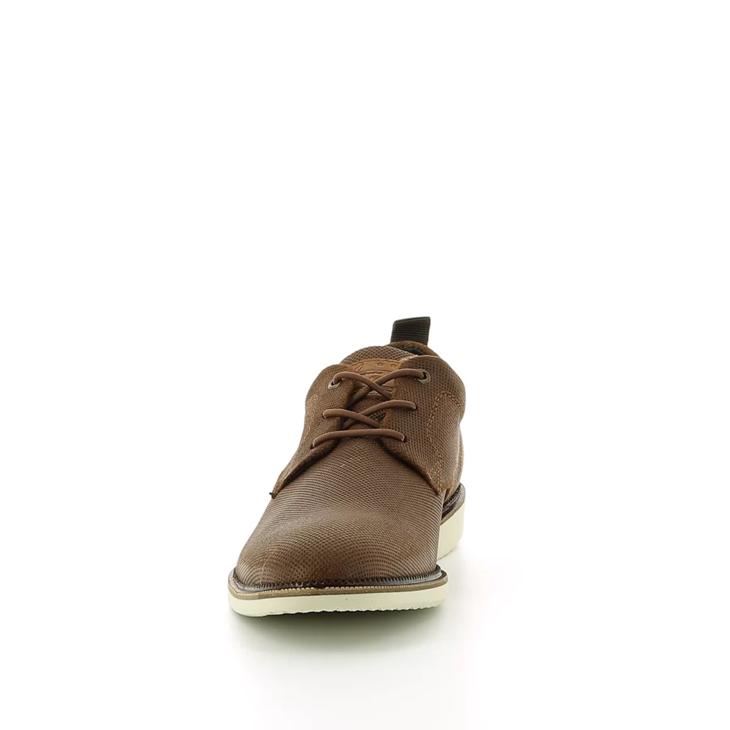 Image (5) de la chaussures Bull Boxer - Chaussures à lacets Cuir naturel / Cognac en Cuir nubuck