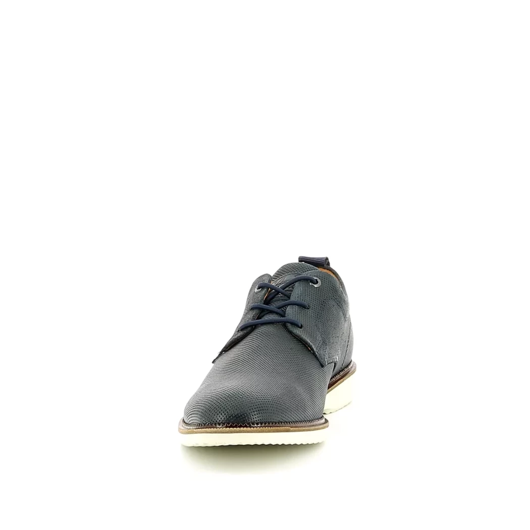 Image (5) de la chaussures Bull Boxer - Chaussures à lacets Bleu en Cuir nubuck