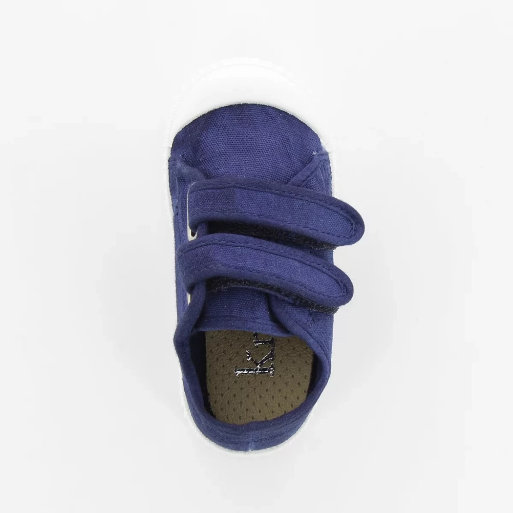 Image (6) de la chaussures Kmins - Chaussures à velcro Bleu en Textile