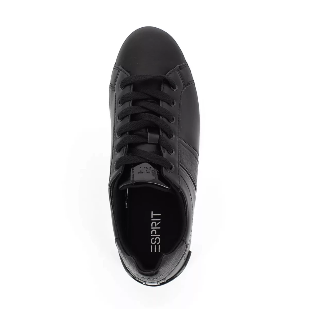 Image (6) de la chaussures Esprit - Baskets Noir en Cuir synthétique