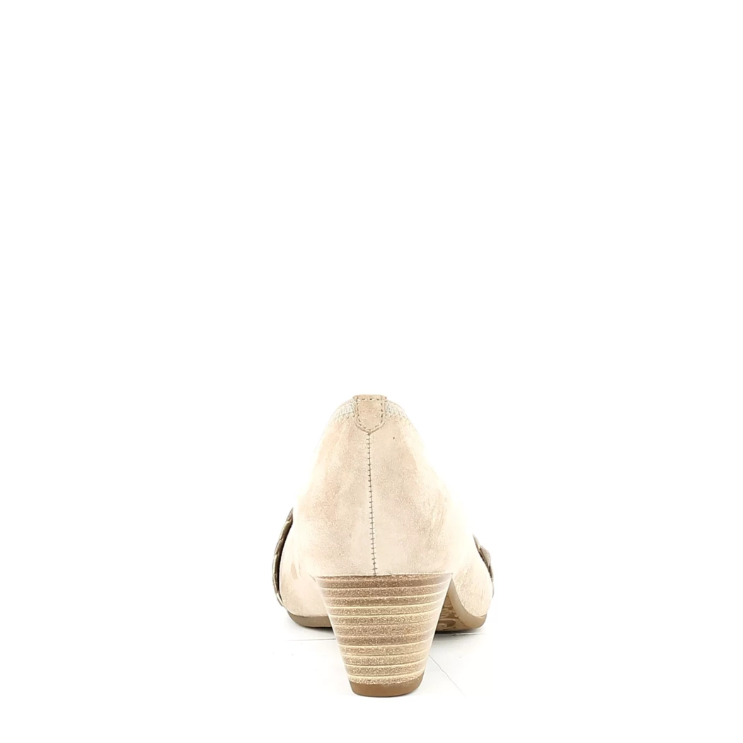 Image (3) de la chaussures Gabor - Escarpins Taupe en Cuir nubuck
