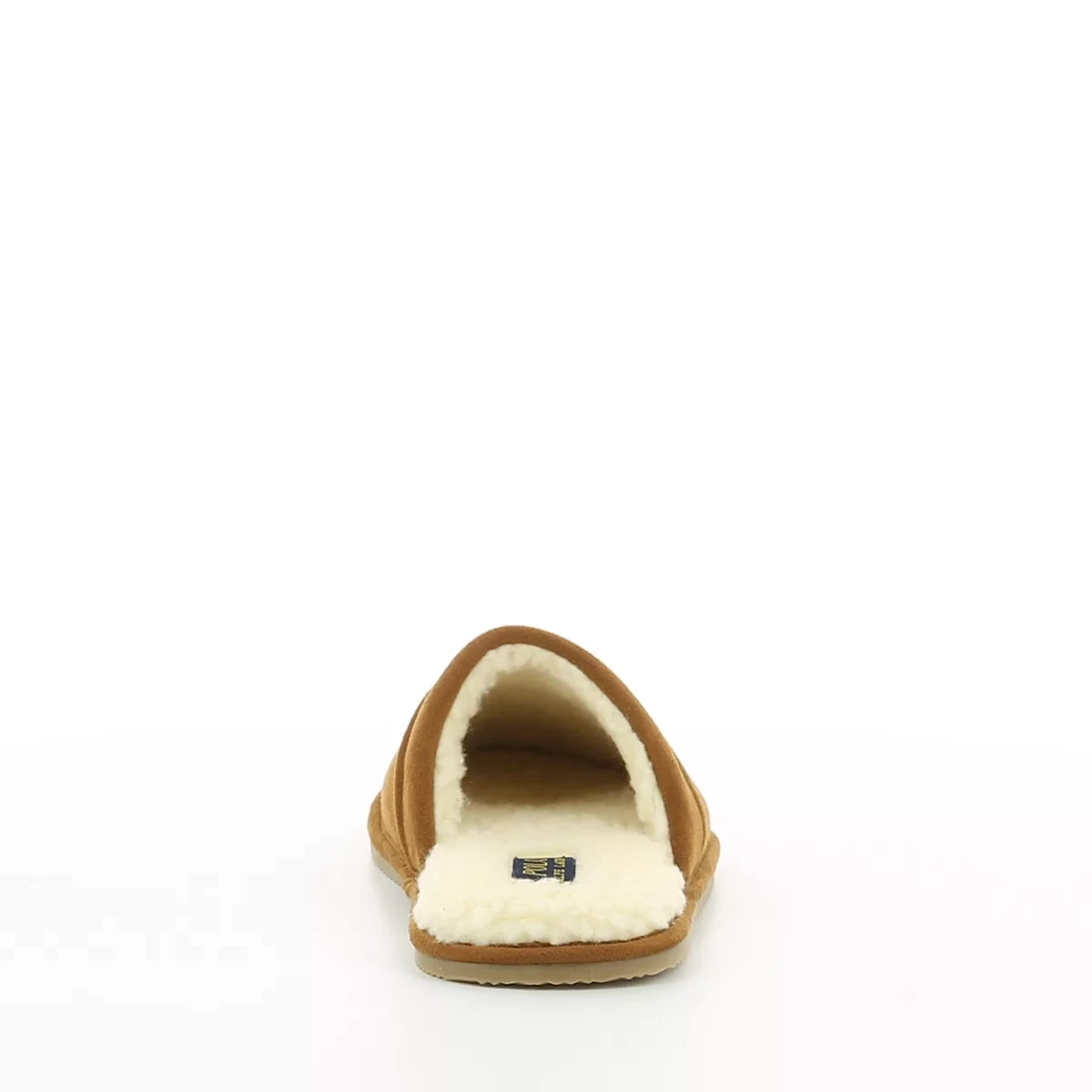 Image (3) de la chaussures Ralph Lauren - Pantoufles et Chaussons Cuir naturel / Cognac en Cuir nubuck