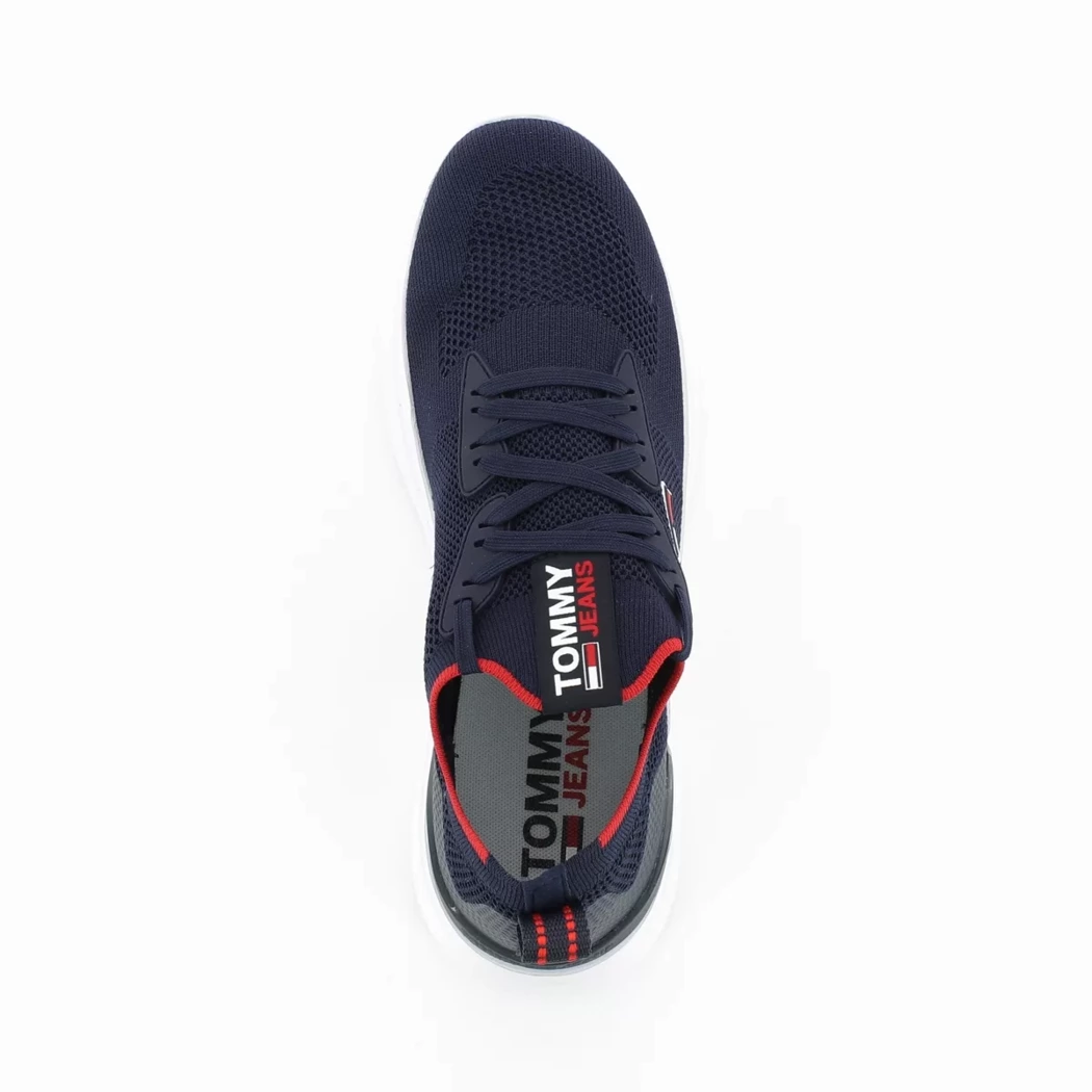 Image (6) de la chaussures Tommy Hilfiger - Baskets Bleu en Nylon