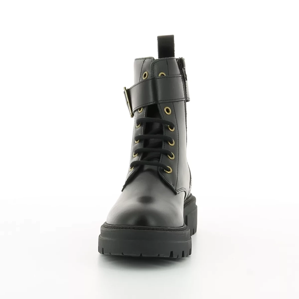 Image (5) de la chaussures Hee - Bottines Noir en Cuir