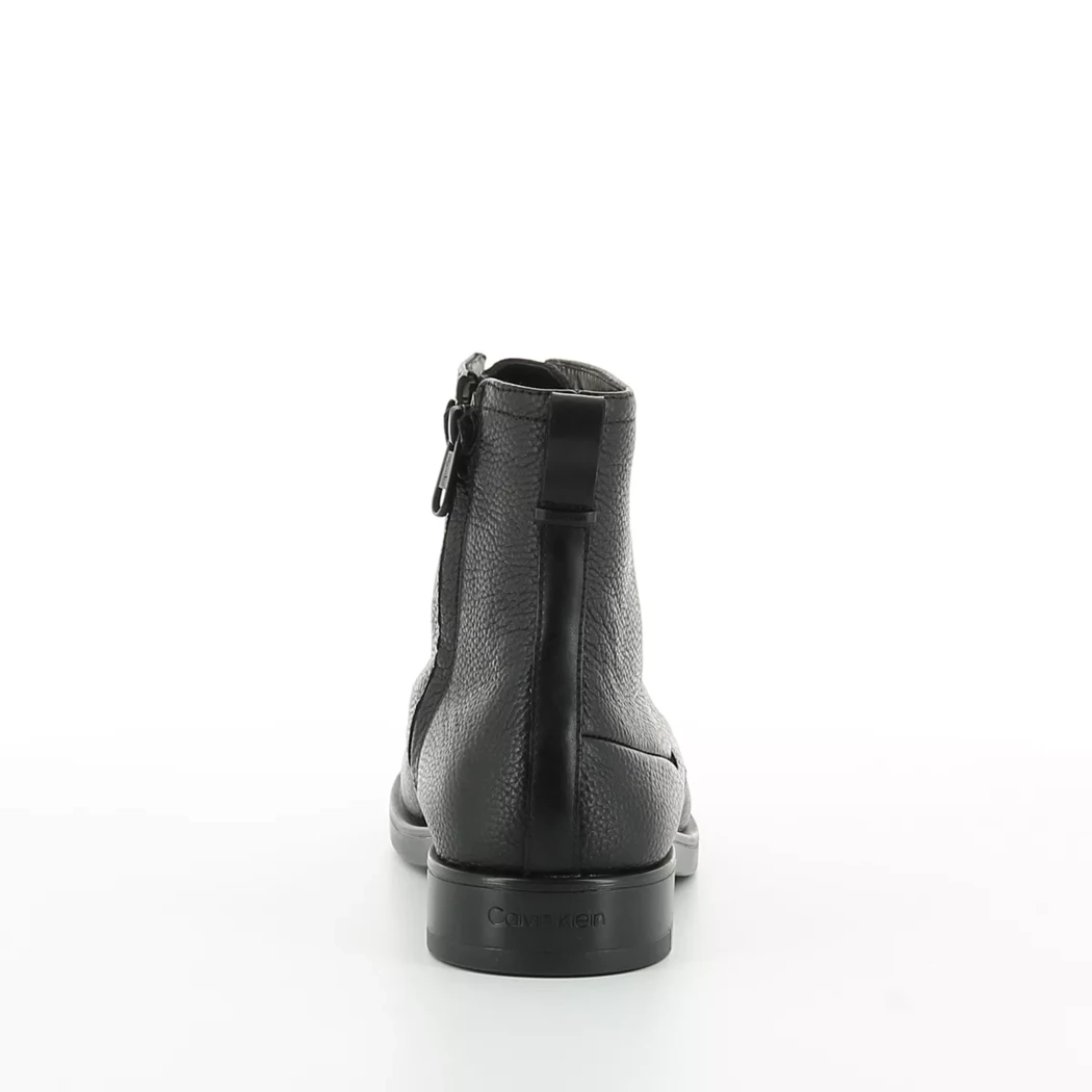 Image (3) de la chaussures Calvin Klein - Bottines Noir en Cuir