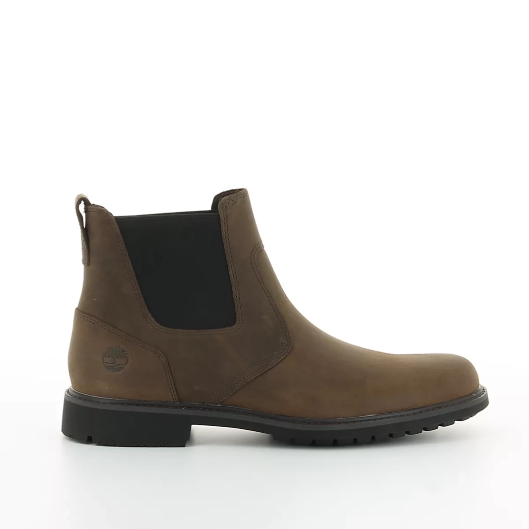 Image (2) de la chaussures Timberland - Boots Marron en Cuir nubuck