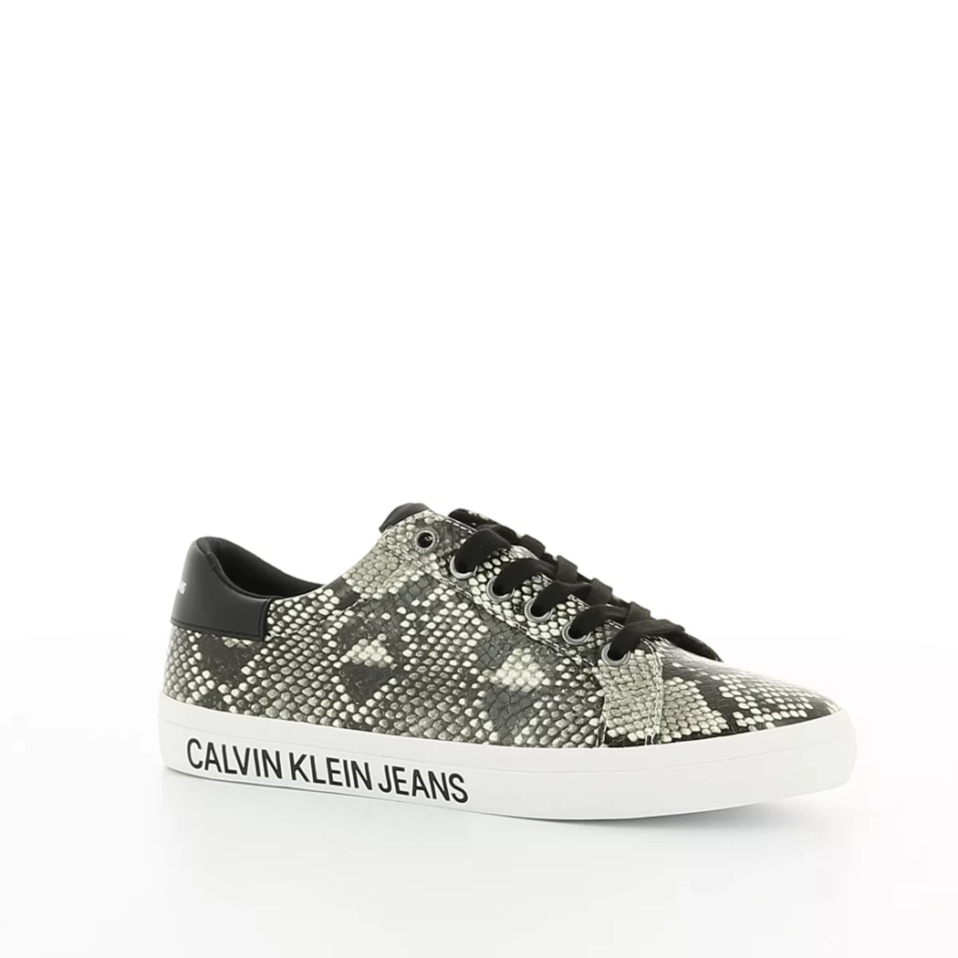 Image (1) de la chaussures Calvin Klein - Baskets Gris en Cuir synthétique