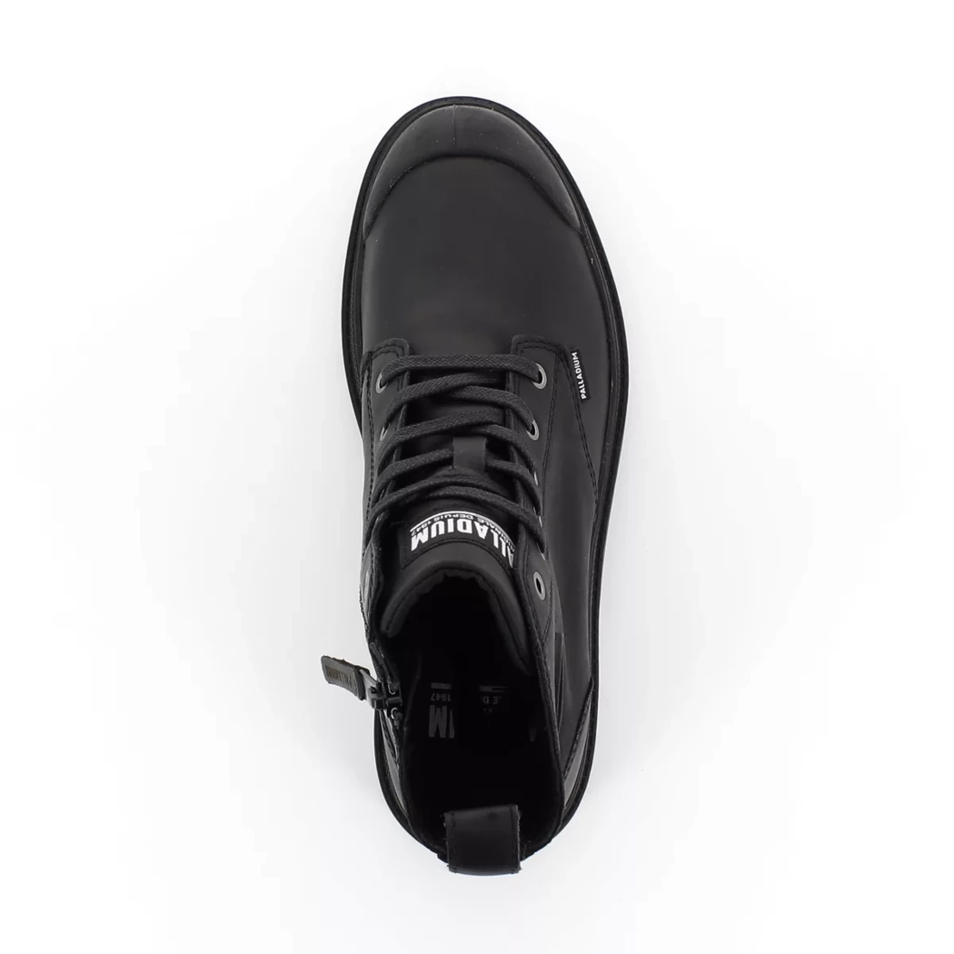 Image (6) de la chaussures Palladium - Bottines Noir en Cuir